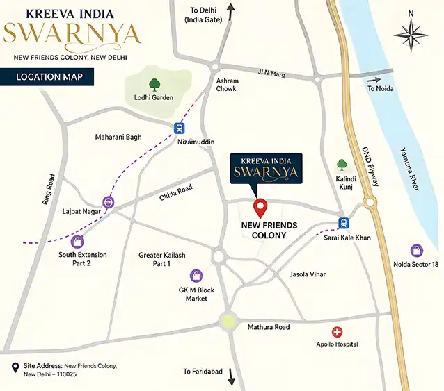 Kreeva Swaranaya location-advantage